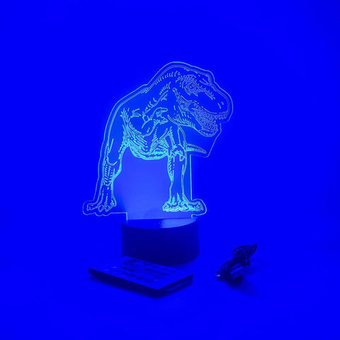 T-Rex Dinosaur LED Lamp | Novelty Lighting | Desk Lamp