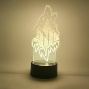 Wolf LED Lamp | Novelty Lighting | Desk Lamp
