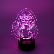 All Seeing Eye Mushroom LED Accent Light