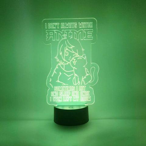 Always Watch Anime LED Light | Anime Gifts | Anime Decor