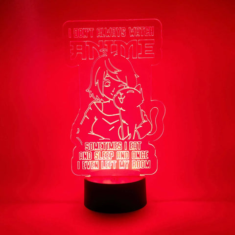 Always Watch Anime LED Light | Anime Gifts | Anime Decor