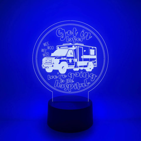 Ambulance LED Desk Lamp | Funny EMS Gift for EMT