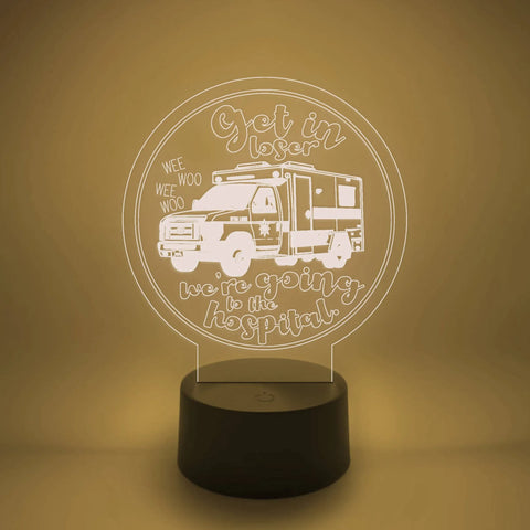 Ambulance LED Desk Lamp | Funny EMS Gift for EMT