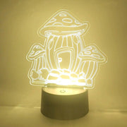 Fairy House Mushroom Lamp | Fairycore Gift | LED Light