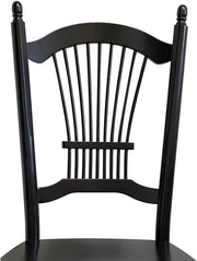 Sunset Trading Black Cherry Selections Allenridge Dining Chair | Antique Black | Set of 2