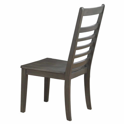 Sunset Trading Shades of Gray Large Wood Dining Chair