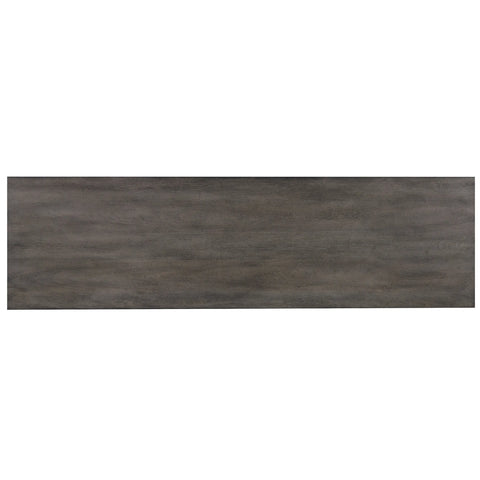 Sunset Trading Shades of Gray 65" Rectangular Narrow Pub Table | Small Space Counter Height Dining | Sofa Console | Seats 6