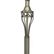 Lalia Home Perennial Roma Classic 3 Piece Metal Lamp Set (2 Table Lamps, 1 Floor Lamp)