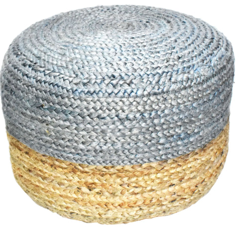 Jute Pouf