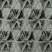 Plutus Noir Stars Velvet With Foil Printing Luxury Throw Pillow