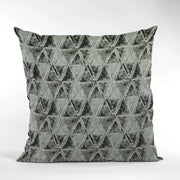 Plutus Noir Stars Velvet With Foil Printing Luxury Throw Pillow