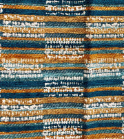 Plutus Timber Blue and Beige Textured Luxury Throw Pillow