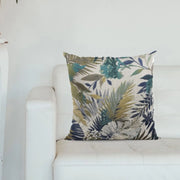 Plutus Camellia Floral Multi Color Luxury Throw Pillow