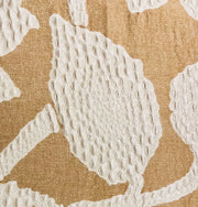 Plutus Golden Arabella Vine in Bronze Tones Luxury Throw Pillow