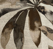 Plutus Santorini Cove Beige and Brown Tones Luxury Throw Pillow