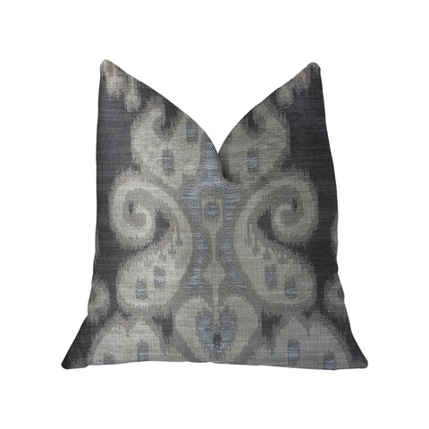 Plutus Social Butterfly Brown Shades Luxury Throw Pillow