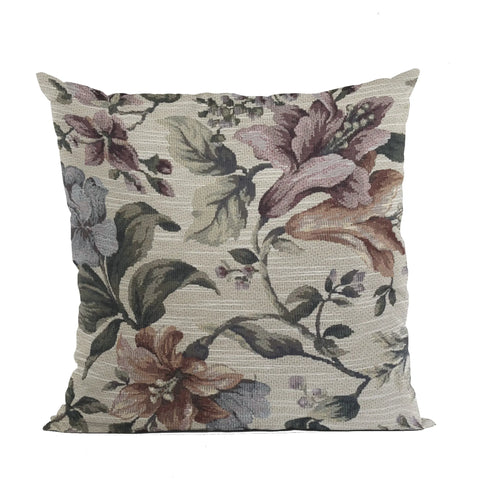 Plutus Harmony Meadows  Multicolor Luxury Throw Pillow
