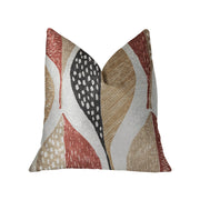 Plutus Oak Valley Multicolor Luxury Throw Pillow