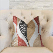 Plutus Oak Valley Multicolor Luxury Throw Pillow