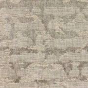 Plutus Silvered Rivulet Silver Solid Luxury Outdoor/Indoor Throw Pillow