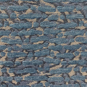 Plutus Indigo Rivulet Blue Solid Luxury Outdoor/Indoor Throw Pillow