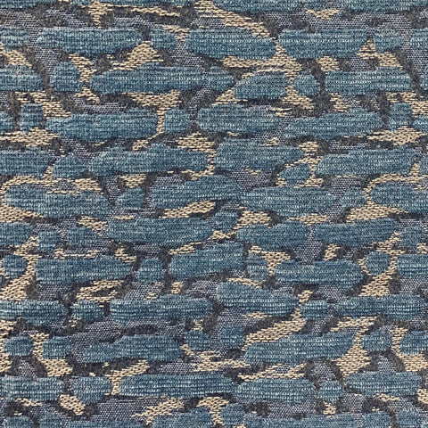 Plutus Indigo Rivulet Blue Solid Luxury Outdoor/Indoor Throw Pillow