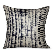Plutus Radiant Beryl Blue Abstract Luxury Outdoor/Indoor Throw Pillow