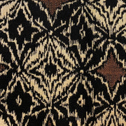 Plutus Daliah Ice Black Chevron Luxury Outdoor/Indoor Throw Pillow