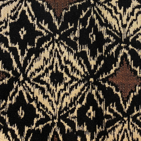 Plutus Daliah Ice Black Chevron Luxury Outdoor/Indoor Throw Pillow