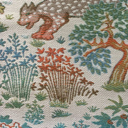 Plutus Wild Jungle Multi Animal motif Luxury Outdoor/Indoor Throw Pillow