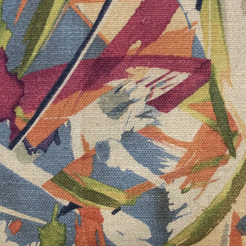 Plutus Multi-Color Graphic Print Luxury Throw Pillow