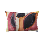 Plutus Multi-Color Modern Art Graphic Print Luxury Throw Pillow