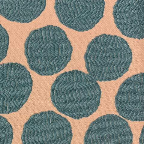 Plutus Blue Dots Luxury Throw Pillow