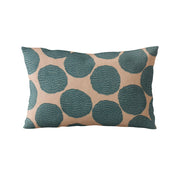 Plutus Blue Dots Luxury Throw Pillow