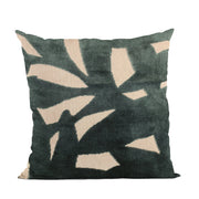 Plutus Green Palm Floral Luxury Throw Pillow