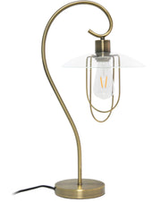 Lalia Home Modern Metal Scroll Table Lamp