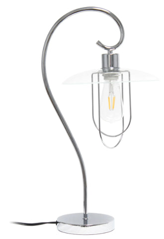 Lalia Home Modern Metal Scroll Table Lamp