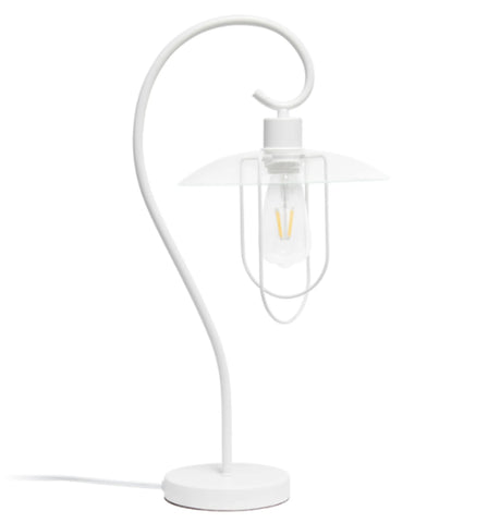 Lalia Home Modern Metal Scroll Table Lamp