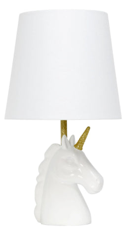 Simple Designs Hammered Metal Organizer Table Lamp with USB charging port and Fabric Shade