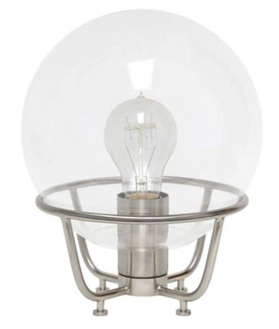 Lalia Home Old World Globe Glass Table Lamp