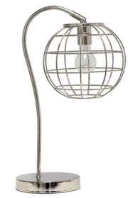 Lalia Home Arched Metal Cage Table Lamp