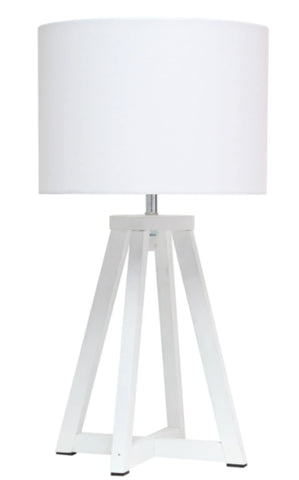 Simple Designs Metal Mesh Industrial Table Lamp