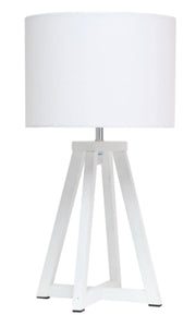 Simple Designs Metal Mesh Industrial Table Lamp