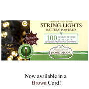 Battery Operated String Lights 50/100/200 LED