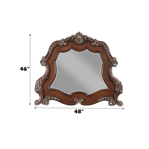 417386081 Latisha White Wall Mirror