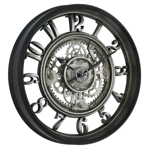 418055751 Rustic Gear Wall Clock