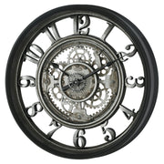 418055761 Rustic Gear Wall Clock