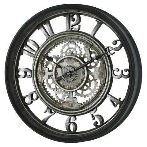 418055761 Rustic Gear Wall Clock