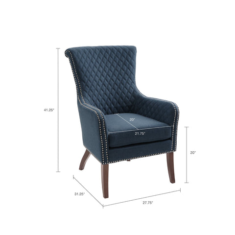 460579911  Accent Chair Wood High-Density Foam