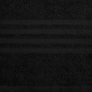 417385511 Black Cotton Bath Towel Set